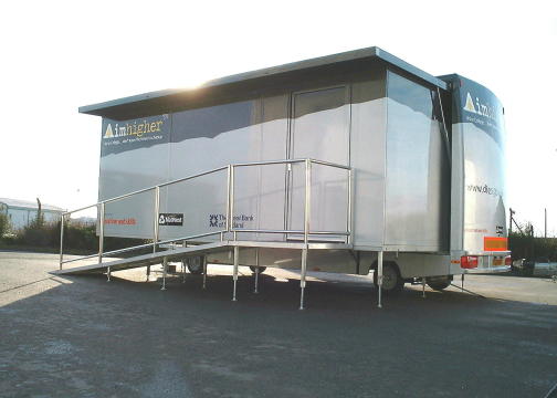 Aim Higher front view deployed