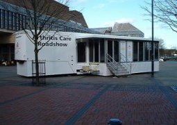 Arthritis Care Unit Deployed Nearside front view