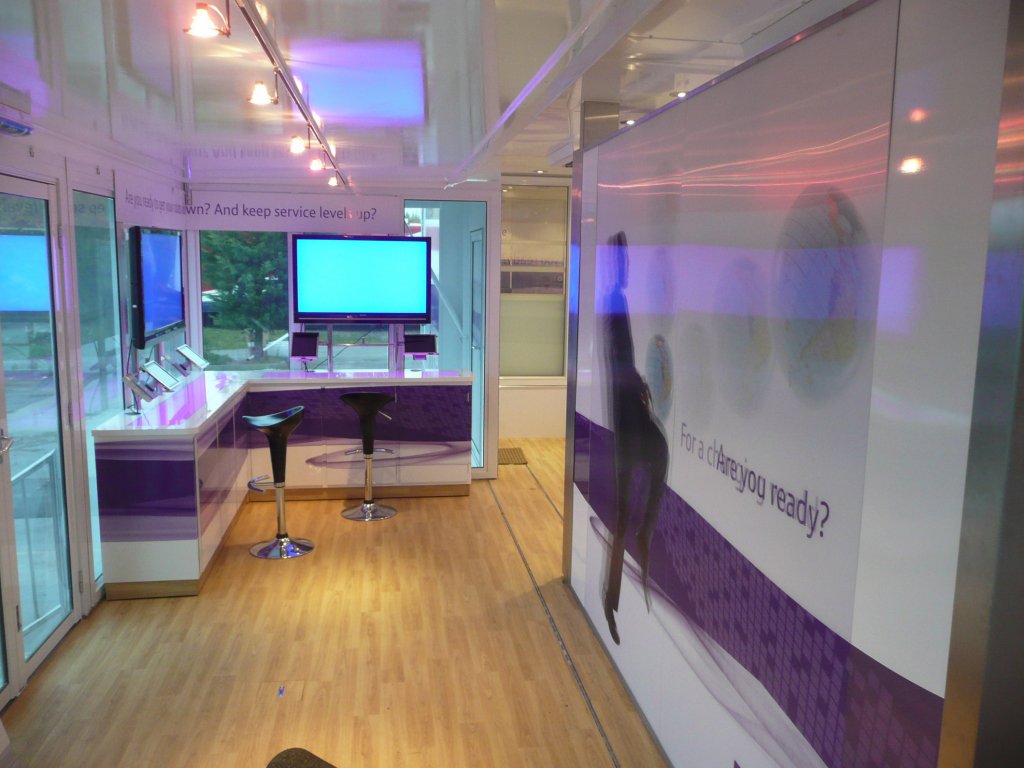 British Telecom Resources Exhibition and Technology Display Unit