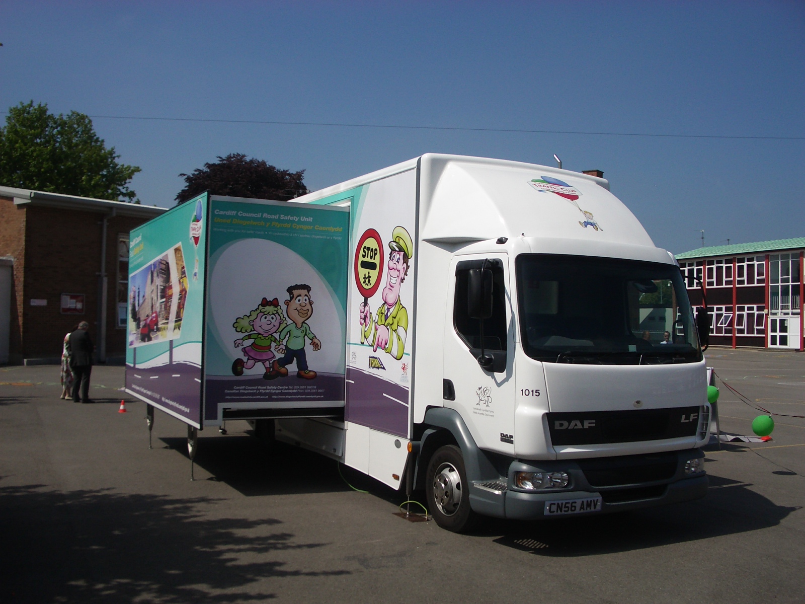 Cardiff Council Road Safety Vehicle NEAT Vehicles