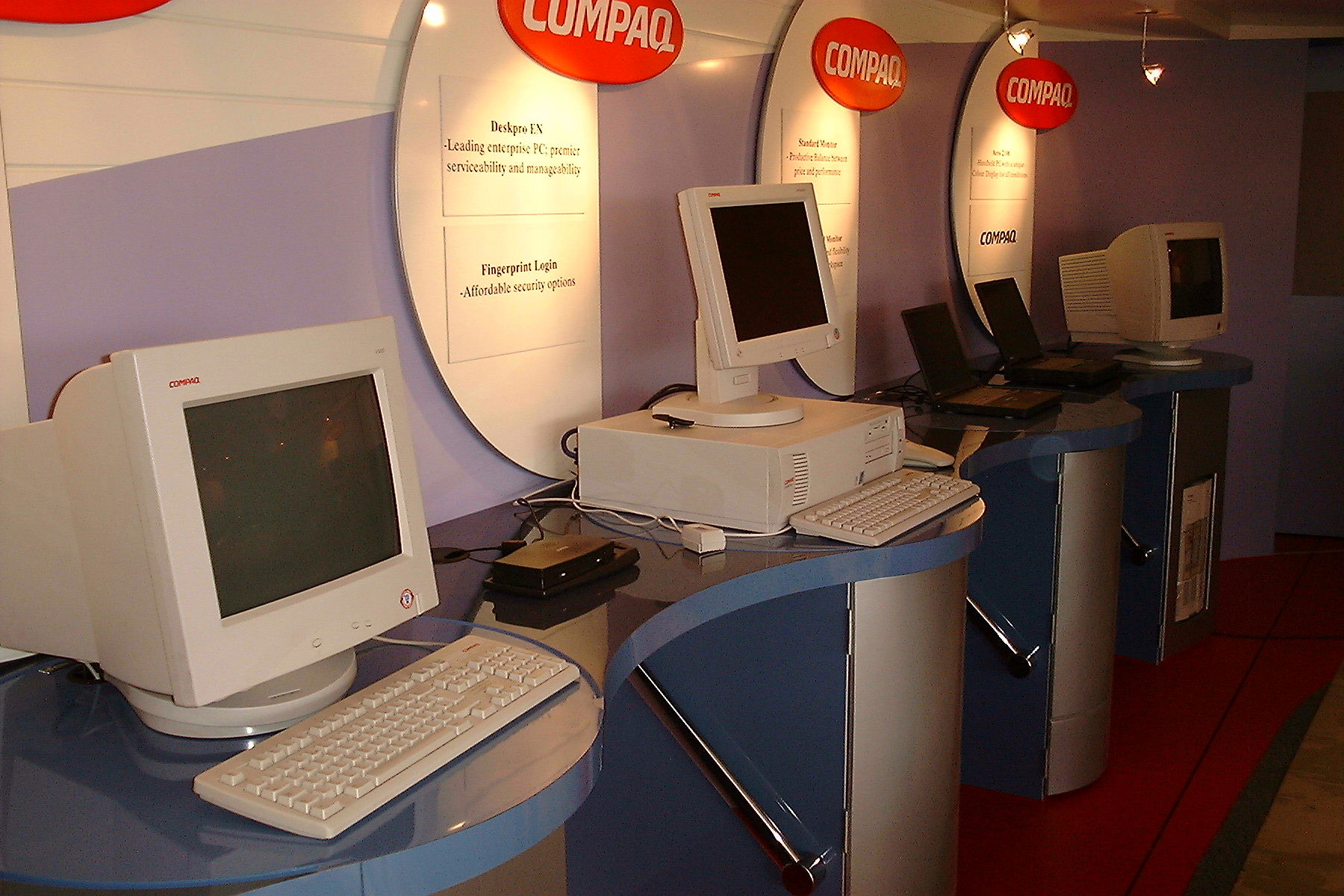 Compaq Computers Mobile Exhibition and Sales Trailer