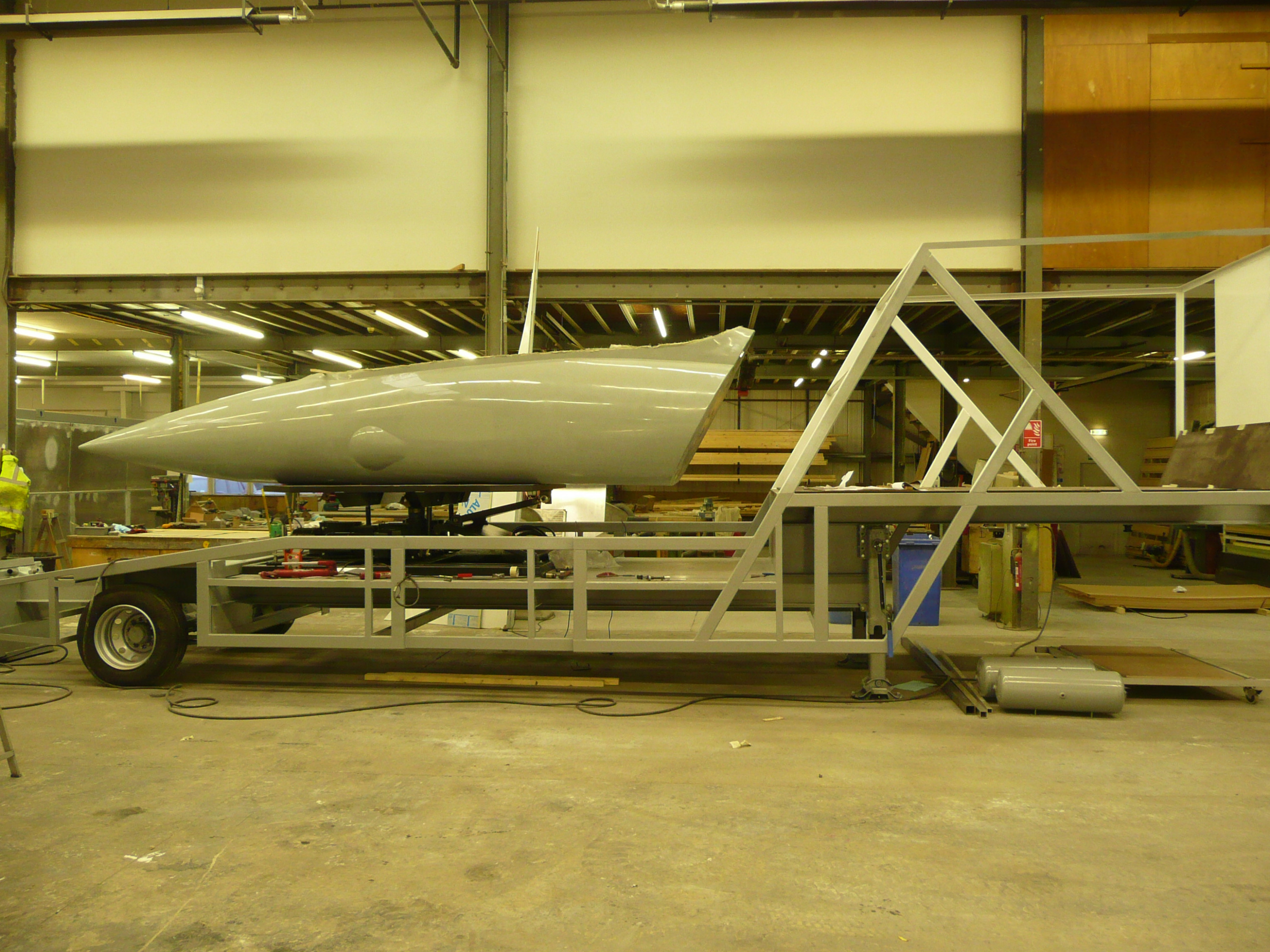 Eurofighter Single Seater Simulator under construction