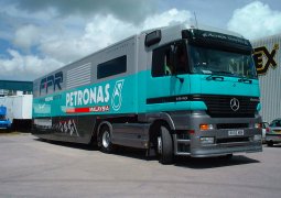 Carl Fogarty Petronas Race Trailer