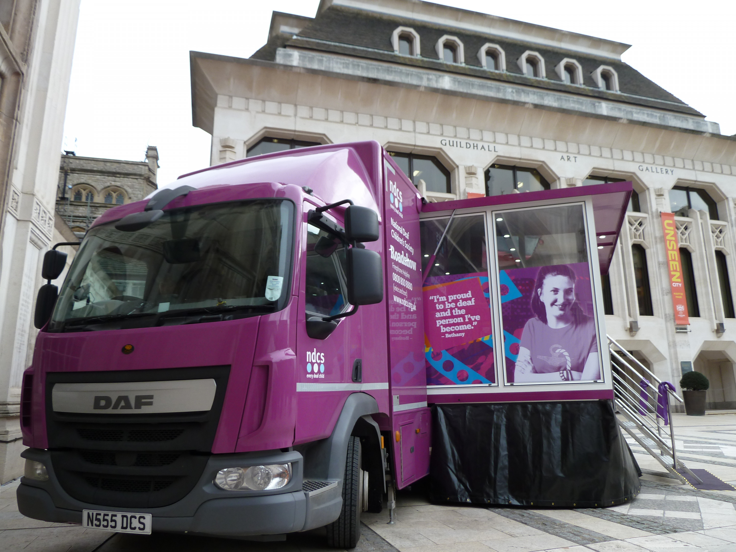 National Deaf Children Society Mobile Clinic / Demonstration Truck