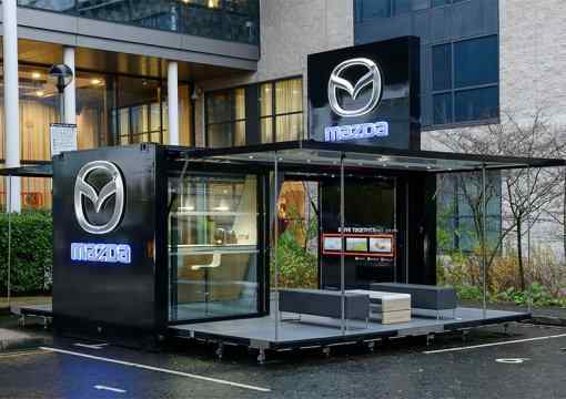 Mazda double expanding sales container
