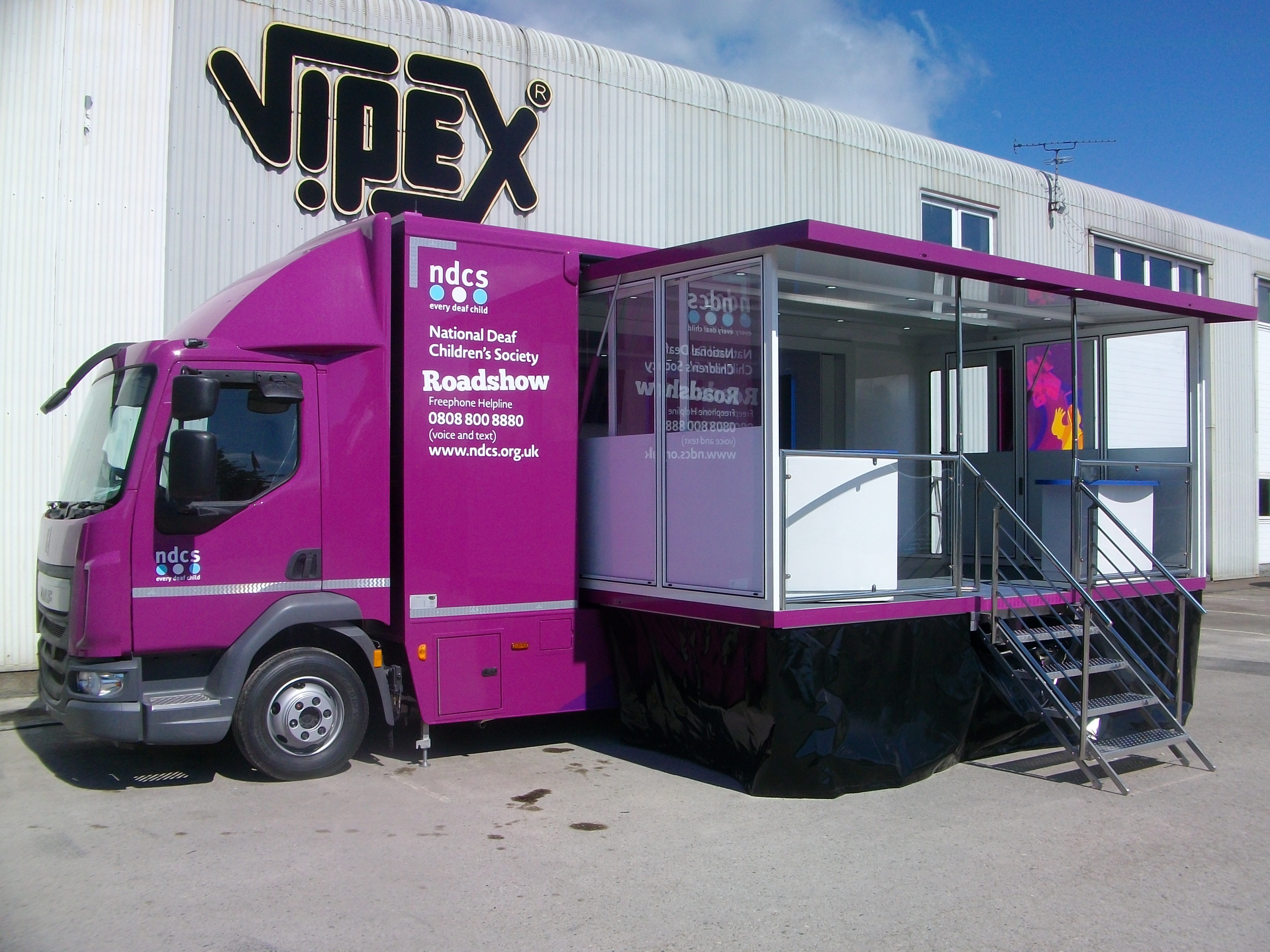 National Deaf Children Society Mobile Clinic / Demonstration Truck