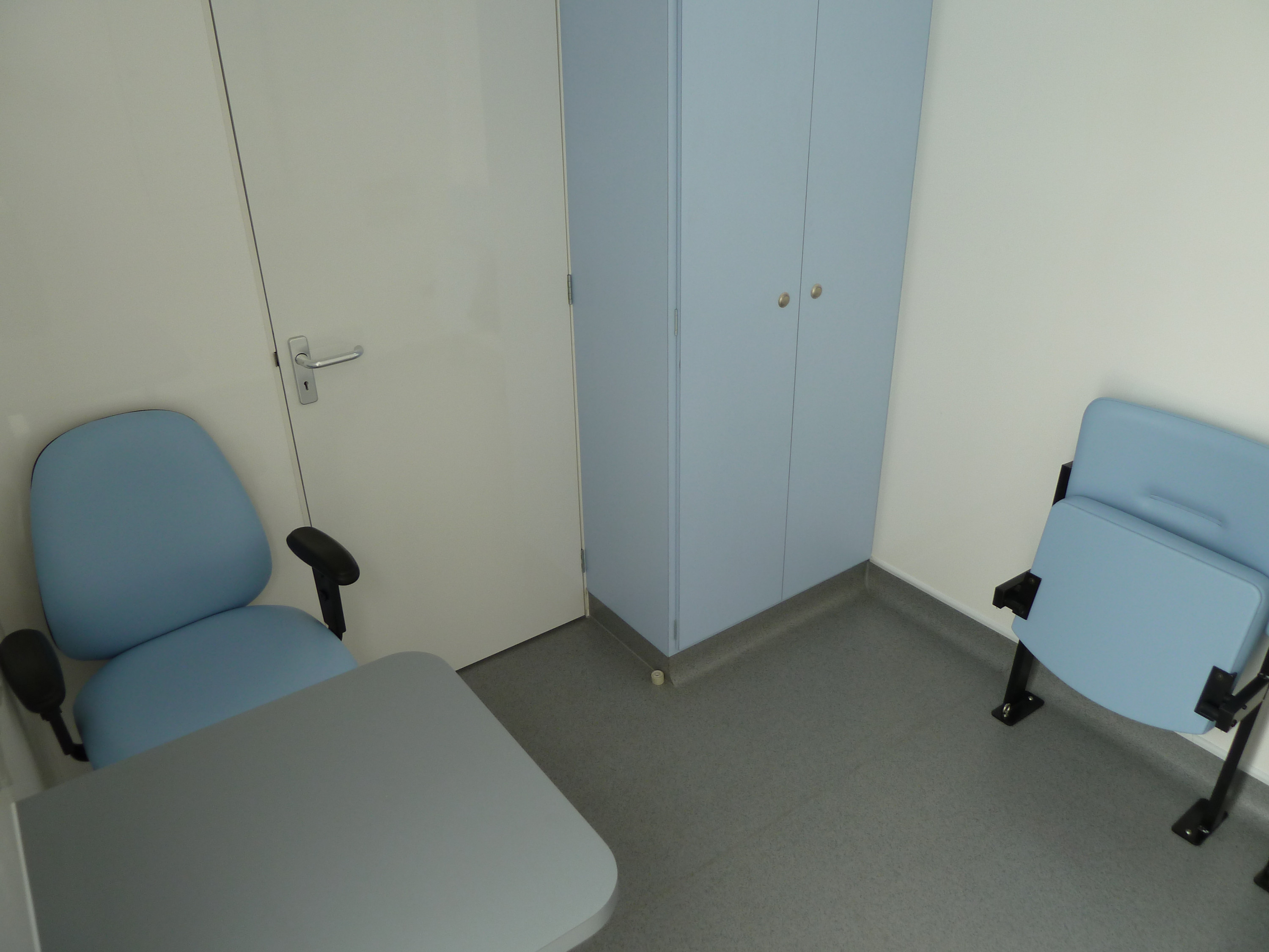 Off Road Clinic for WHO Eritrea waiting & reception area