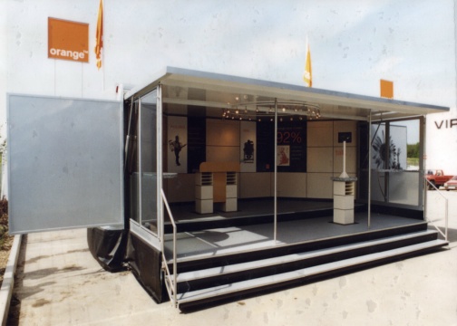 Orange Telecom Shop and Display Trailers