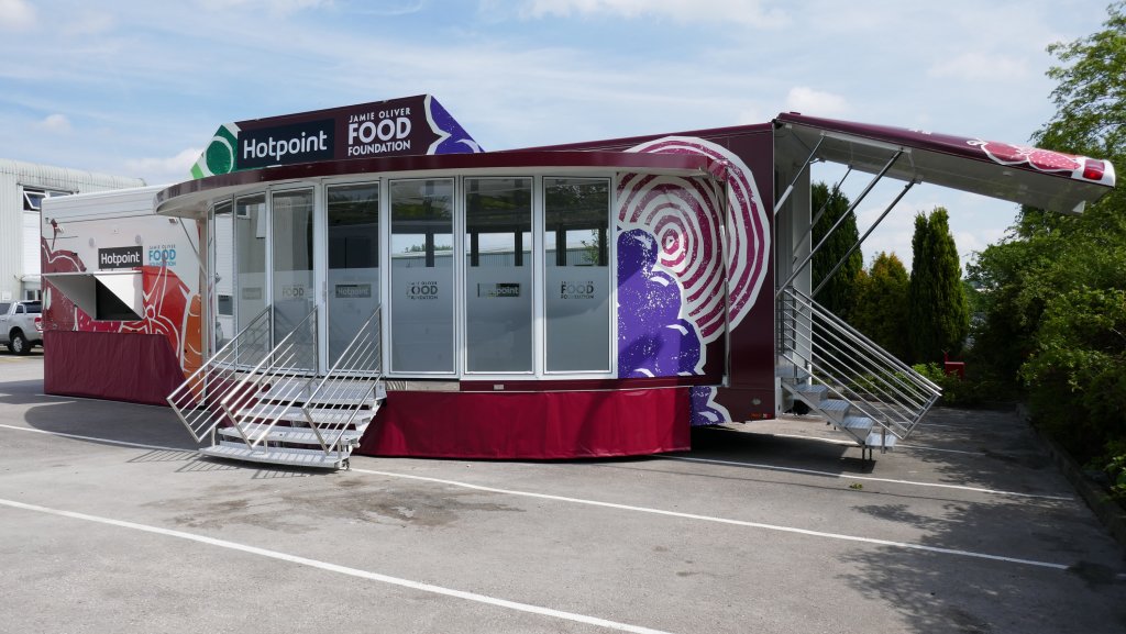 Hotpoint Jamie Oliver Cookery Demonstration Trailer