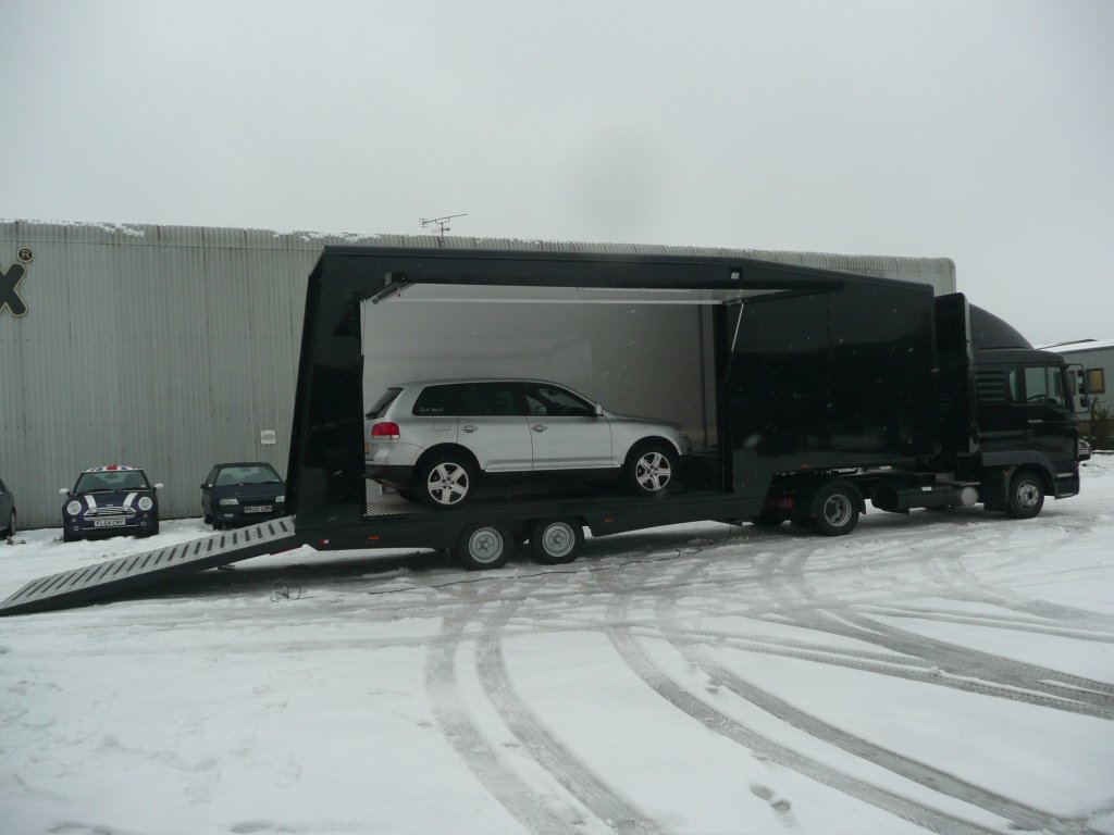 Helicopter Film Services Camera Car Transporter Trailer