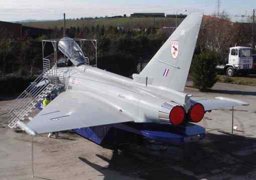 RAF Chinook Replica Recruitment Simulator Trailer