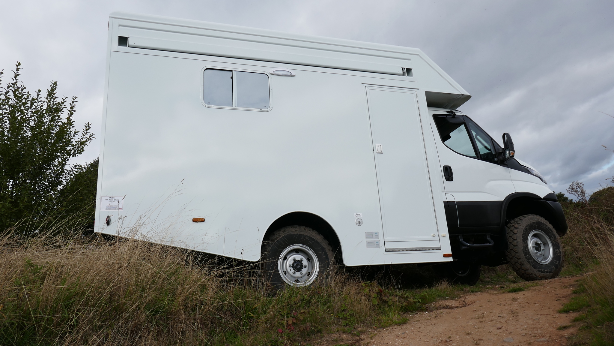 UNICEF 5.5 ton 4 x 4 Off - Road Clinic for Eritrea