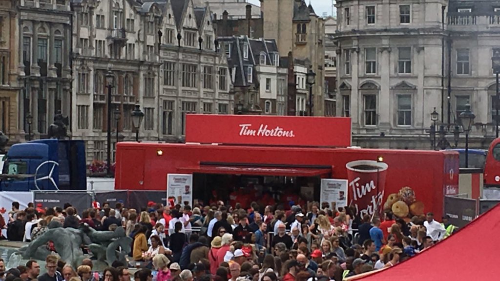 Tim Hortons Coffee Shop Trailer