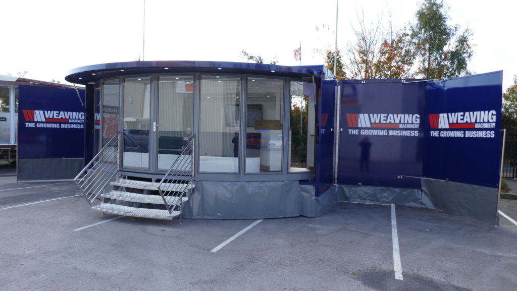 Multiflex 7 metre trailer for Weaving Machinery