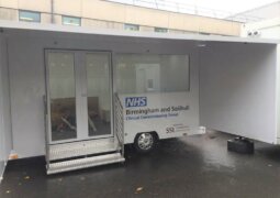 3,500Kg Mobile Vaccination and Testing Units for the NHS