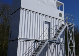 Container mounted Air Traffic Control Tower