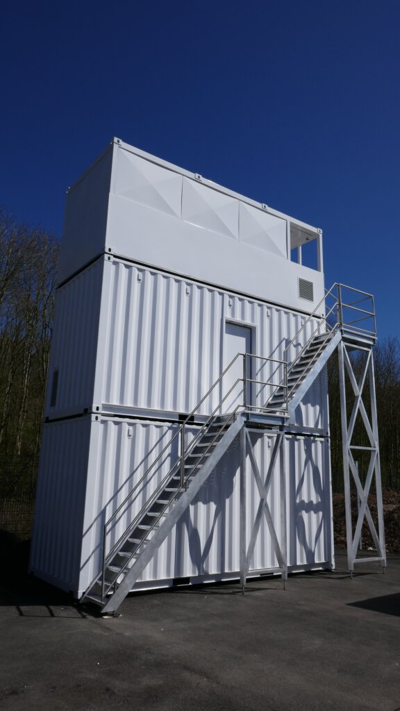 Container mounted Air Traffic Control Tower
