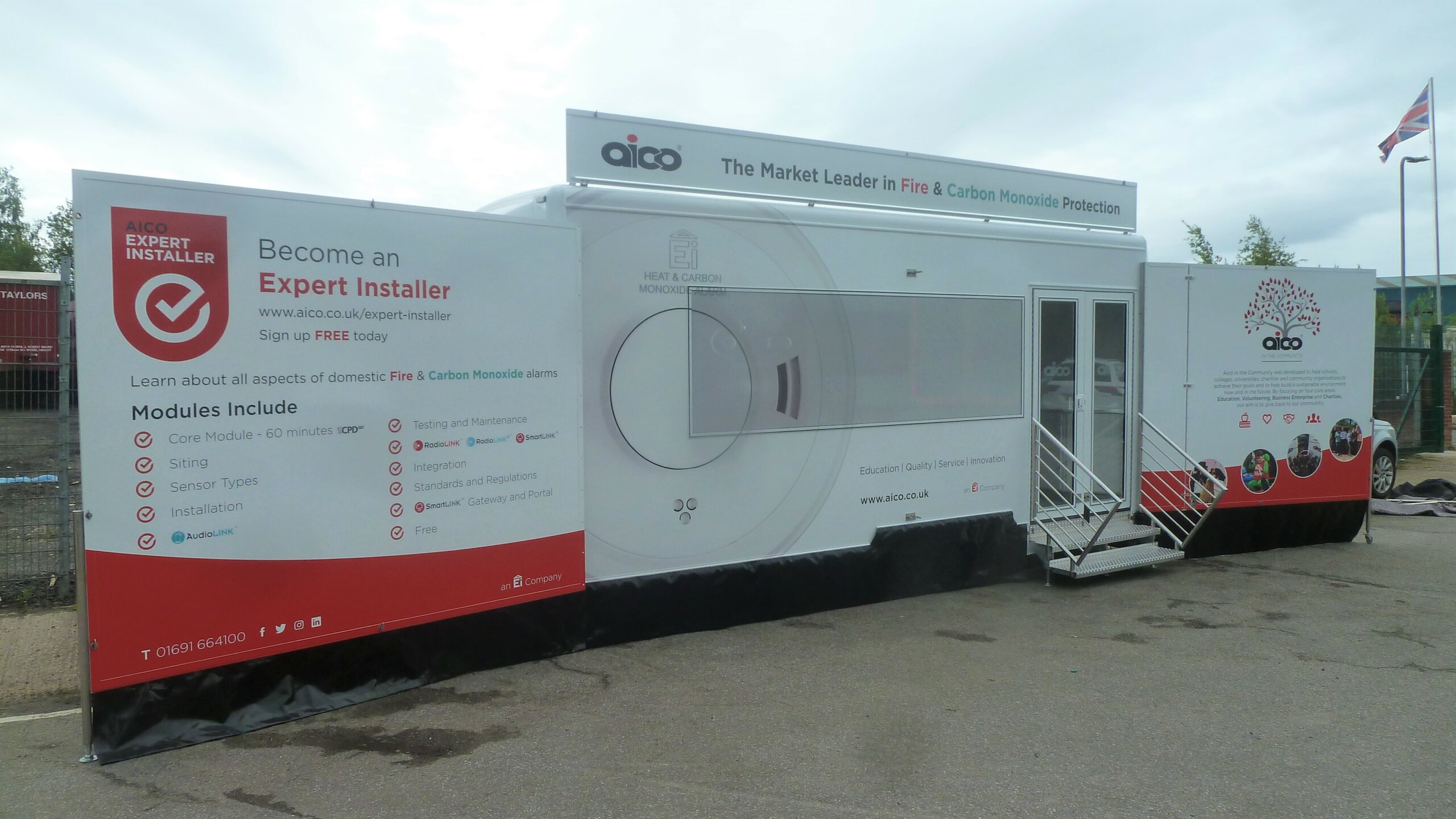 Aico Non-Expandable 5,000 Kg Training, Exhibition and Demonstration vehicle completed
