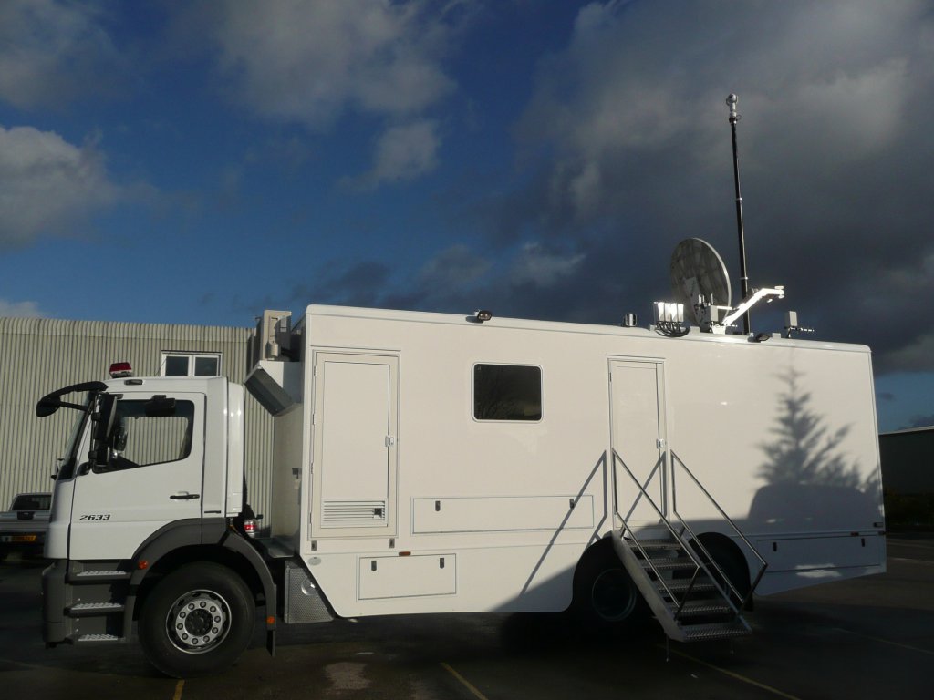 Pakistan Command Unit nearside view deployed