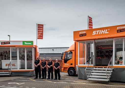 Stihl add another Neat Vehicle to their Stihl on Tour Product Demonstration Team