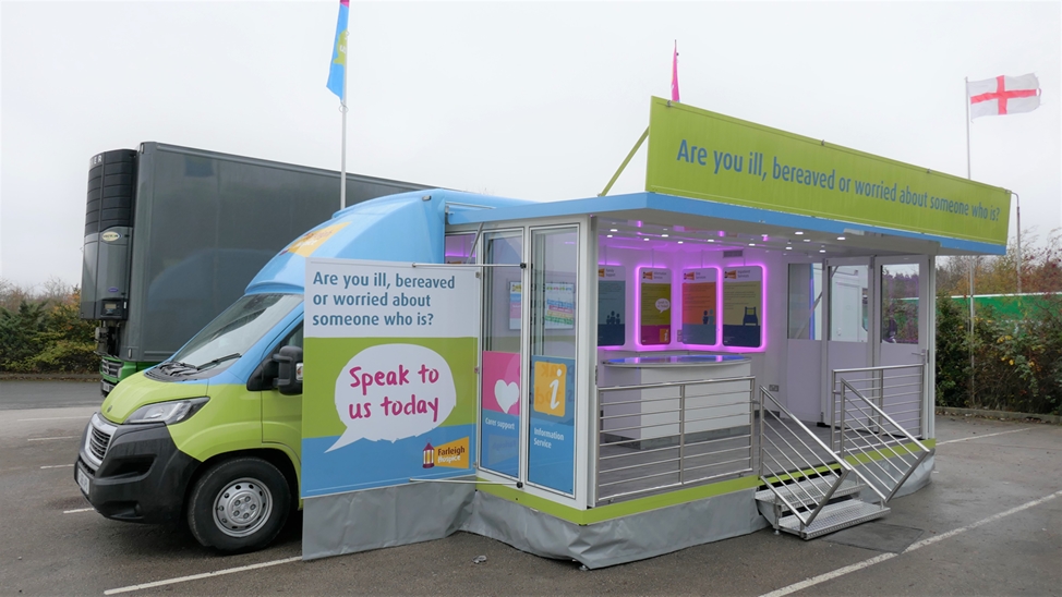 New Mobile Outreach Vehicle for Farleigh Hospice