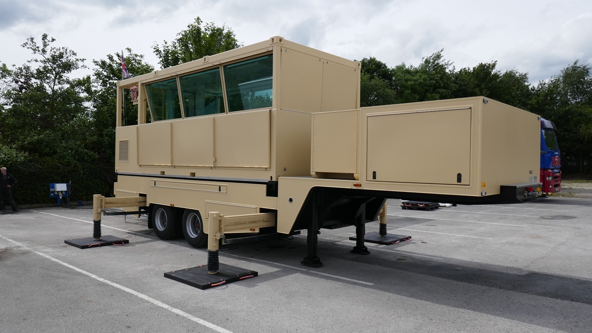 Mobile Air Traffic Control Tower Trailers for Middle East Air Force